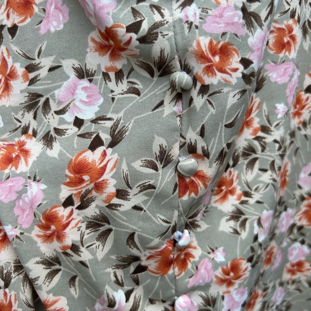 Missguided floral maxi dress 12 multi cottage core prairie coquette milk maid - Picture 10 of 14